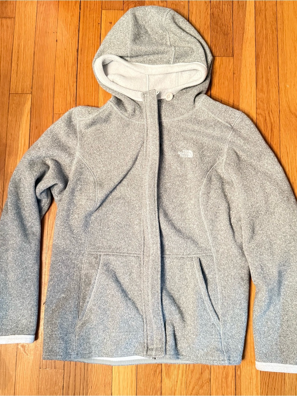 The North Face women’s zip fleece size XL